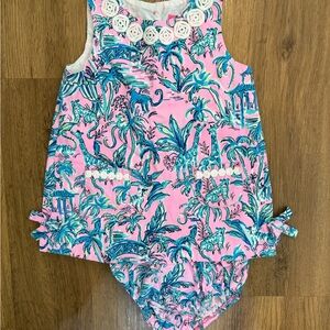 Lilly Pulitzer Pink Jungle Print Dress